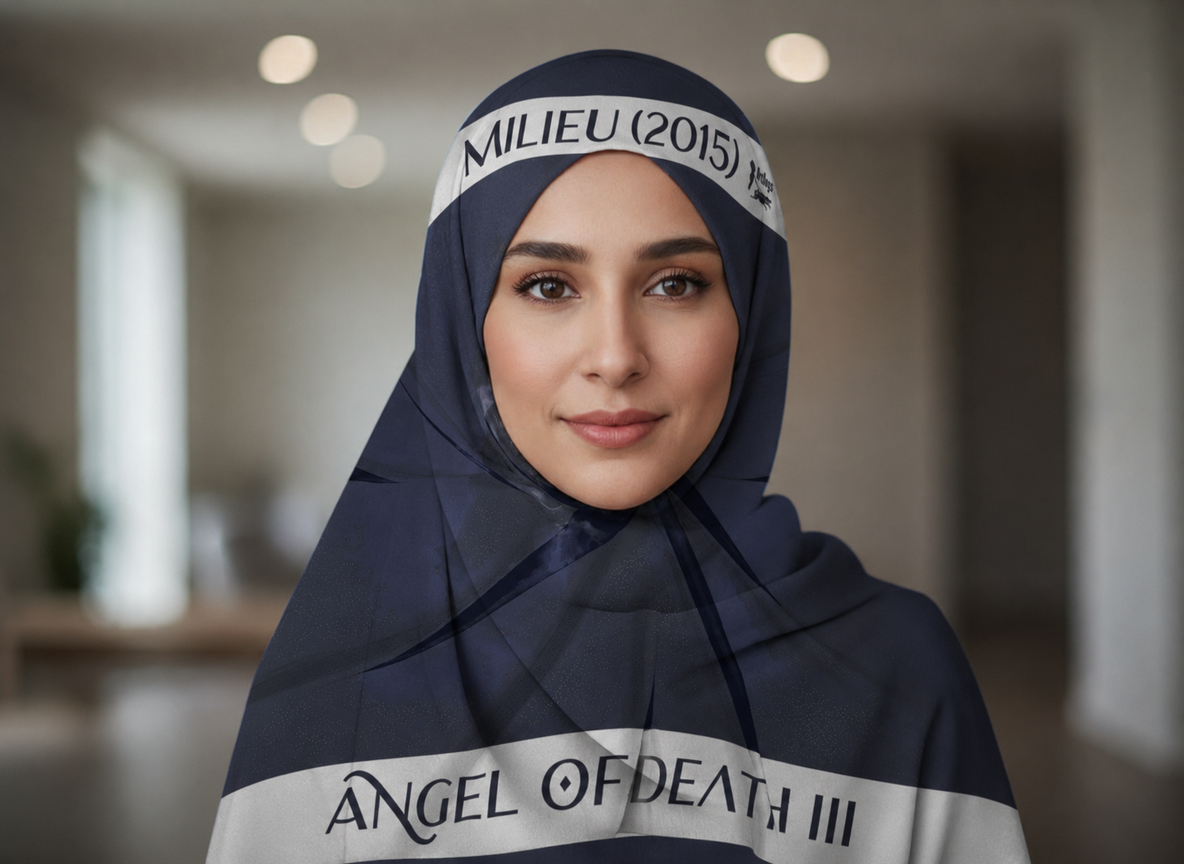 Angel of Death 3 square scarf — corrected model image 12