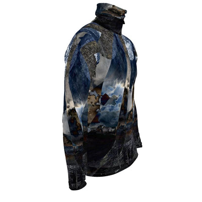 Spirit of Jezebel Mens slim fit roll neck