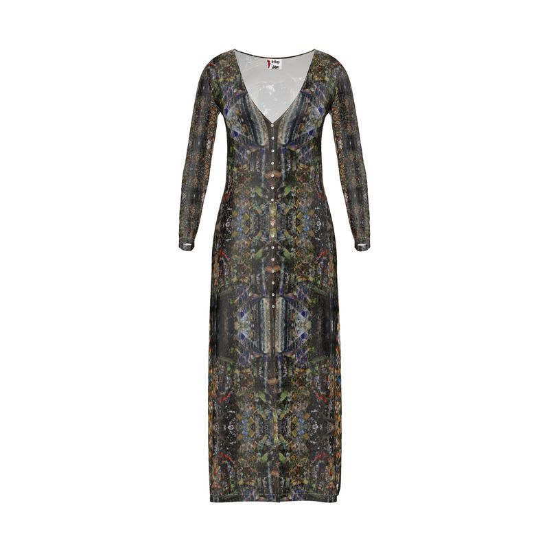 God Log Calf-length or longer Ladies Cardigan Dress