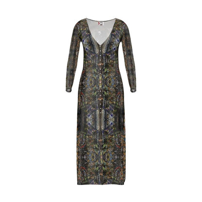 God Log Calf-length or longer Ladies Cardigan Dress