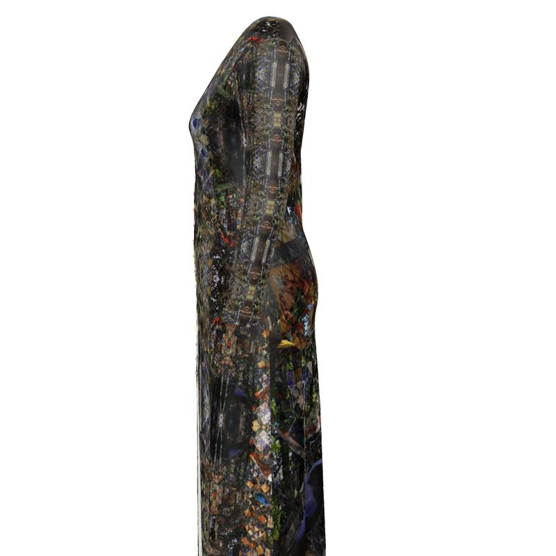 God Log Calf-length or longer Ladies Cardigan Dress