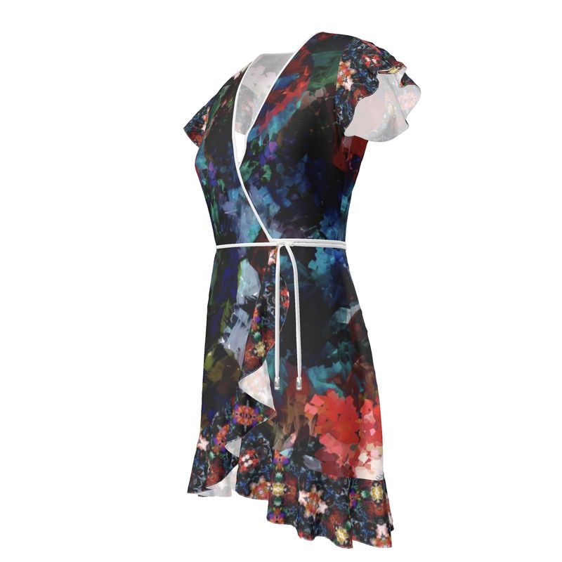 Too Many Flowers Tea Dress
