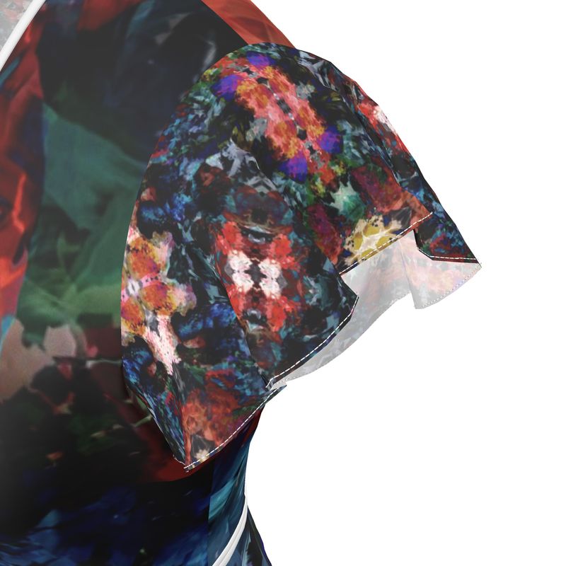 Too Many Flowers Tea Dress