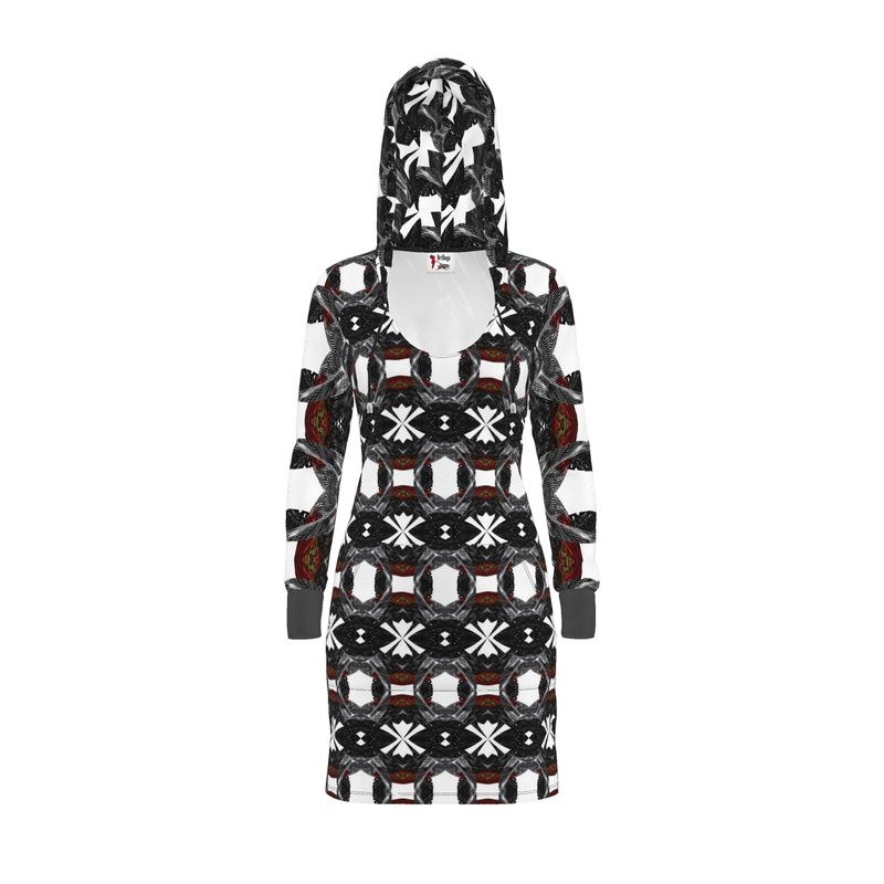 Spirit of Flight Above-the-Knee Hoodie Dress