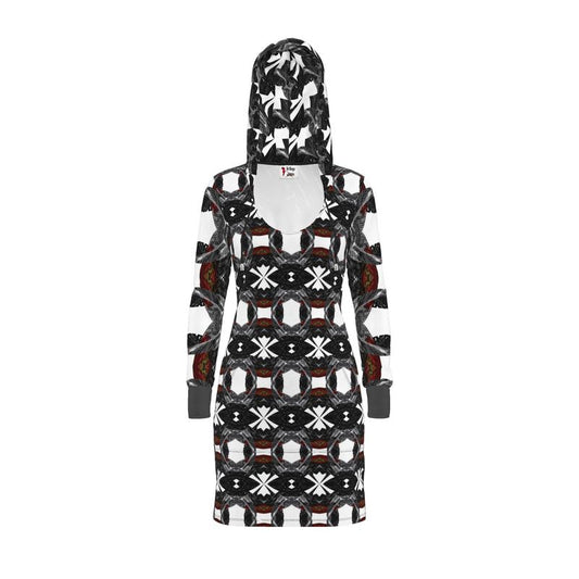 Spirit of Flight Above-the-Knee Hoodie Dress