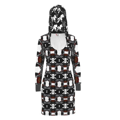 Spirit of Flight Above-the-Knee Hoodie Dress