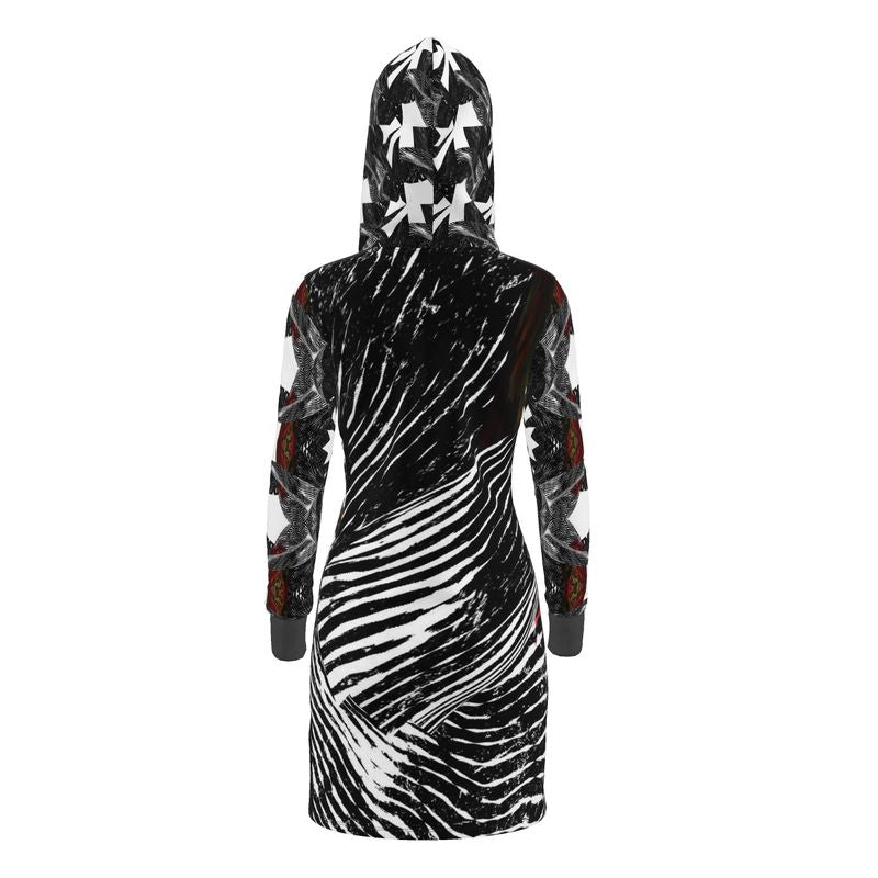 Spirit of Flight Above-the-Knee Hoodie Dress