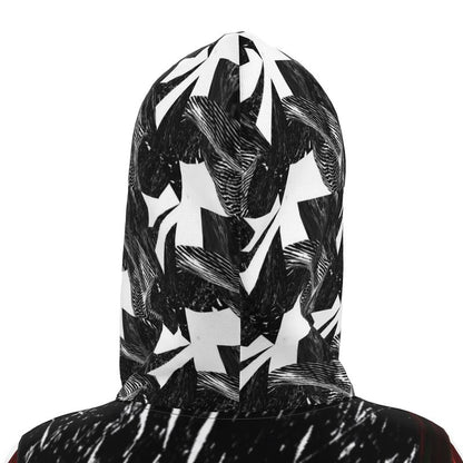 Spirit of Flight Above-the-Knee Hoodie Dress