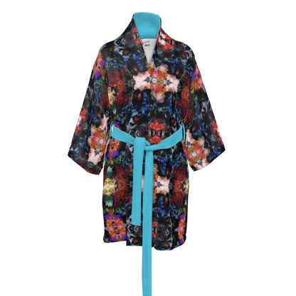Too Many Flowers 2 Kimono Robe