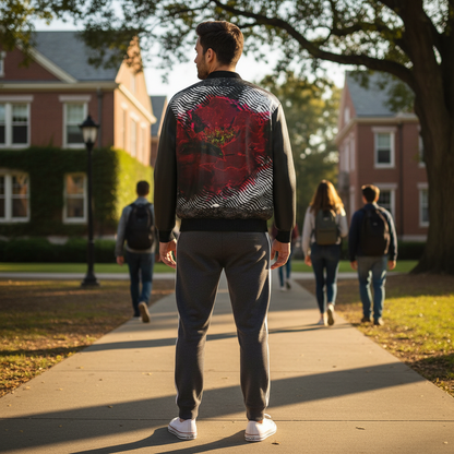 Spirit of Flight 3 Men's Reversible Silk Bomber Jacket