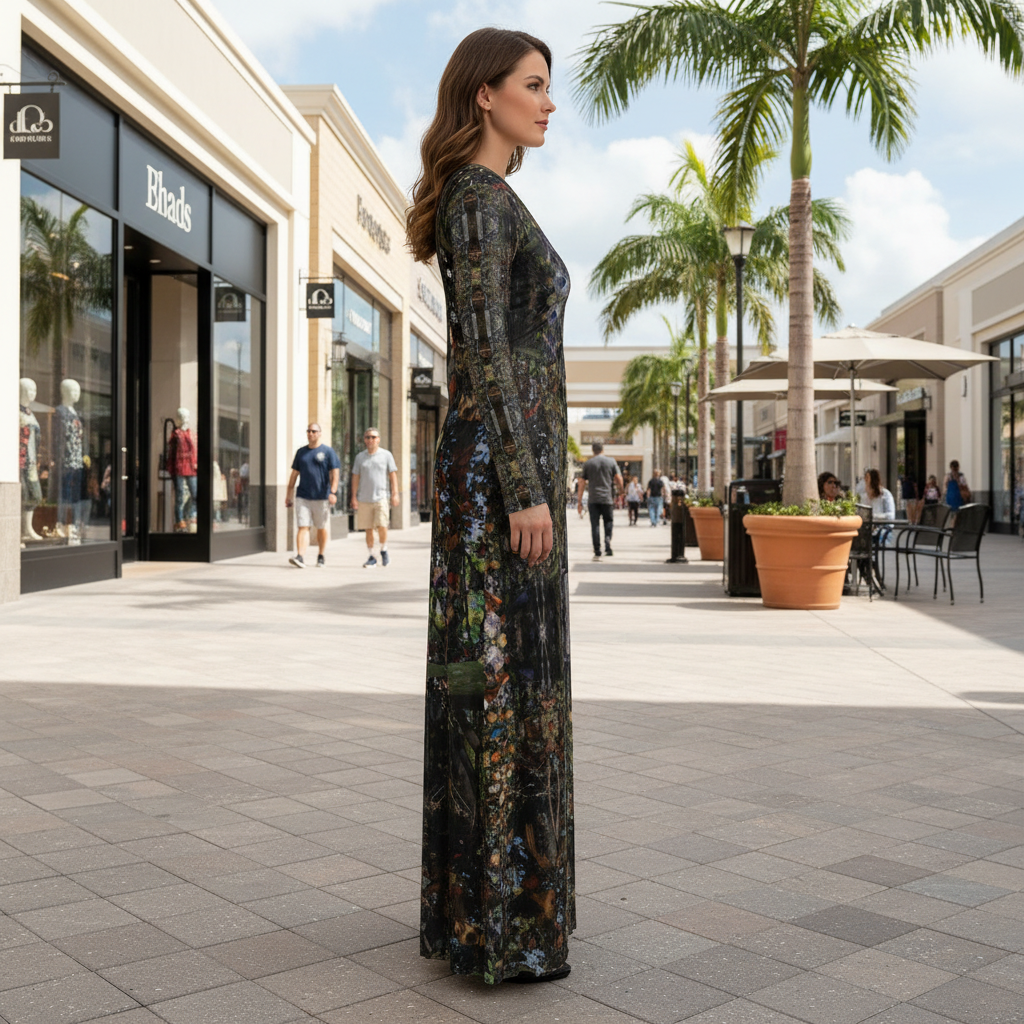 God Log Calf-length or longer Ladies Cardigan Dress