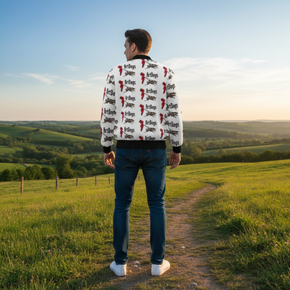 Spirit of Flight 3 Men's Reversible Silk Bomber Jacket