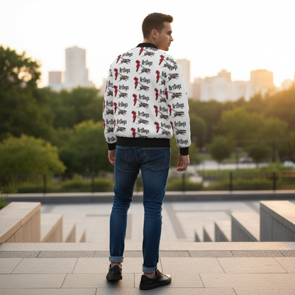 Spirit of Flight 3 Men's Reversible Silk Bomber Jacket