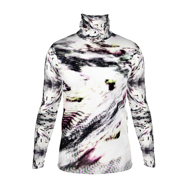 After Life Mens slim fit roll neck