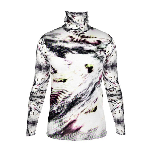 After Life Mens slim fit roll neck