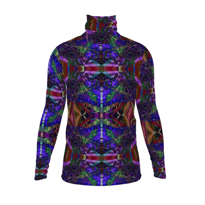 Metroid Prime Mens slim fit roll neck
