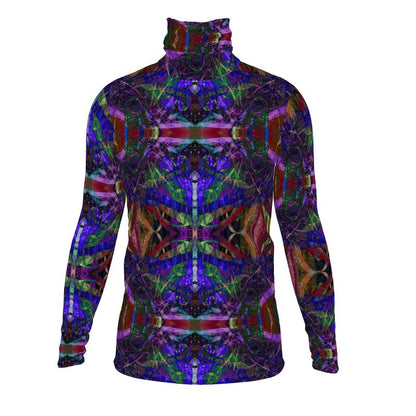 Metroid Prime Mens slim fit roll neck
