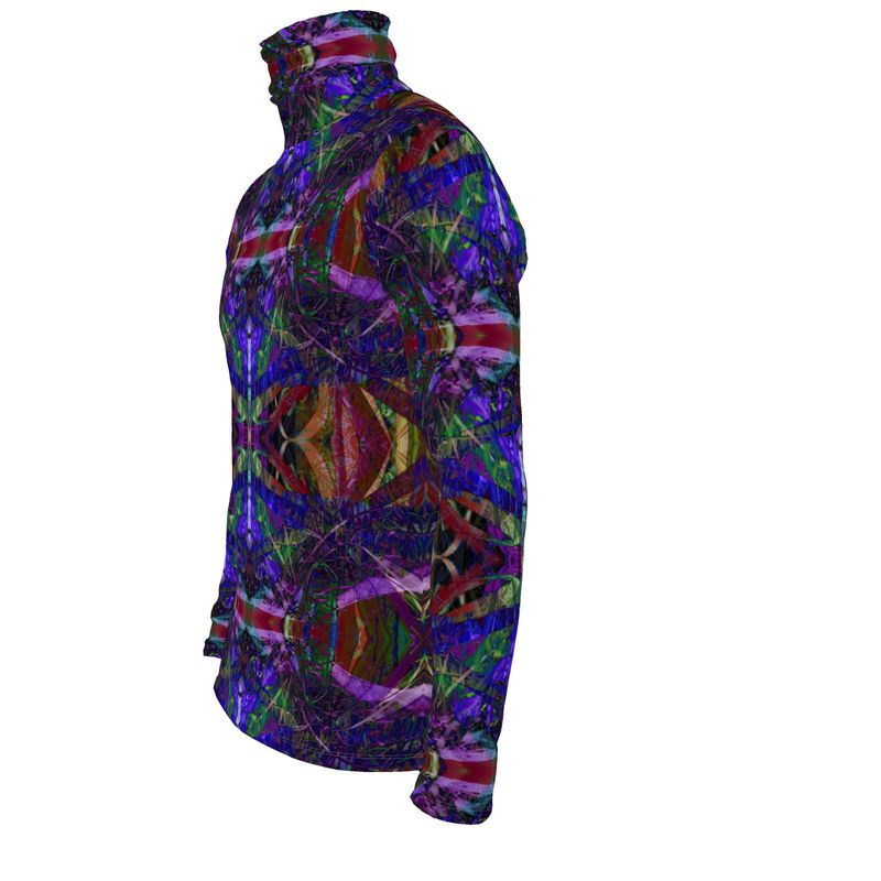 Metroid Prime Mens slim fit roll neck