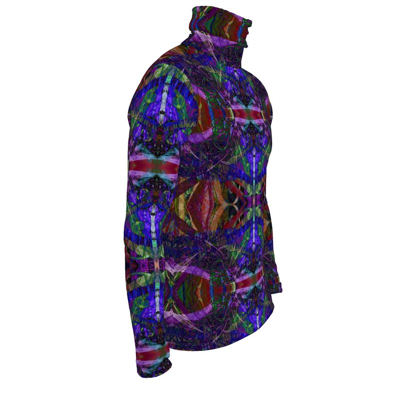 Metroid Prime Mens slim fit roll neck