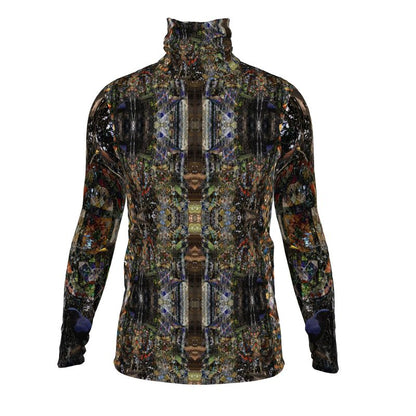 God Log Mens slim fit roll neck