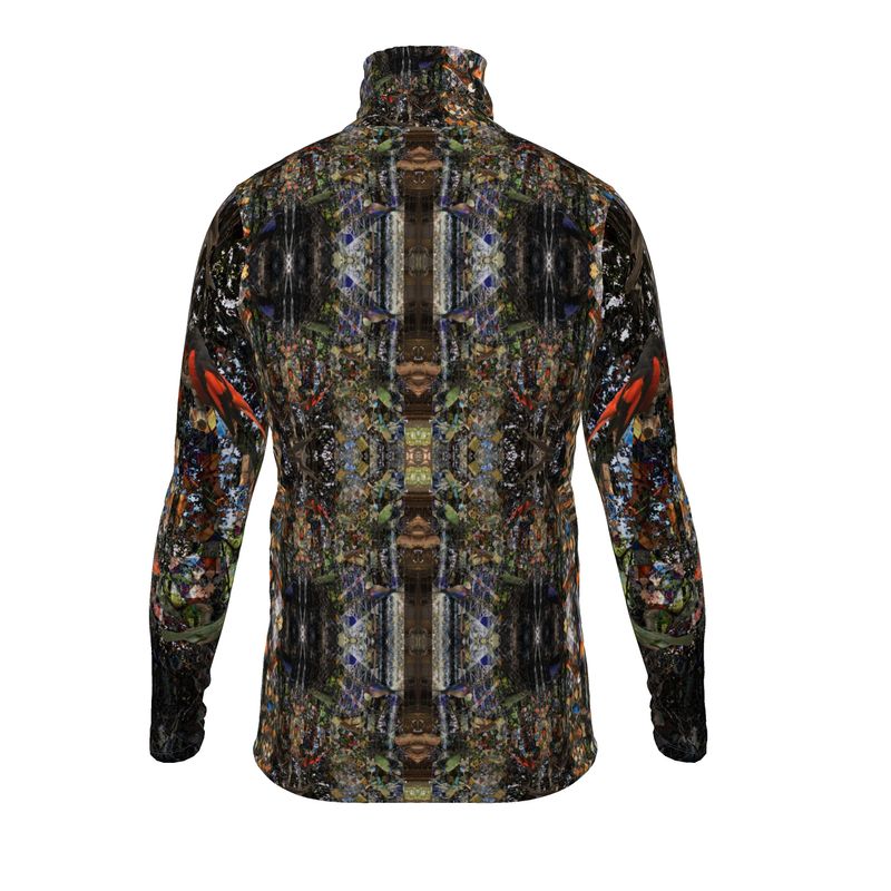 God Log Mens slim fit roll neck