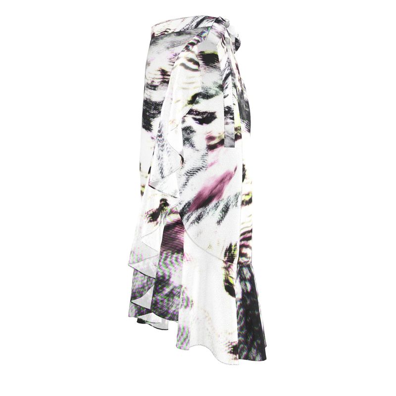 After Life long Flounce Skirt
