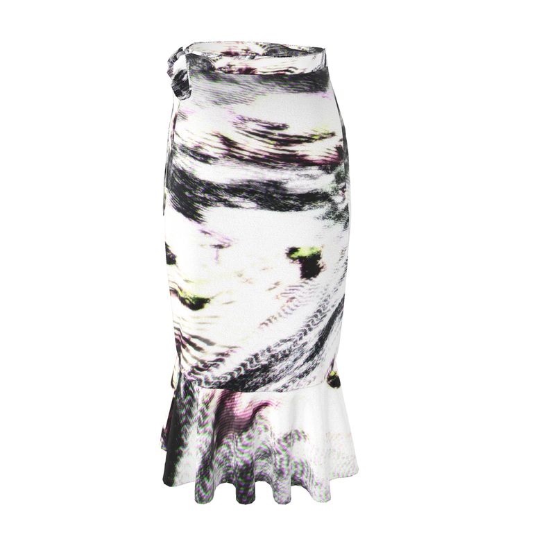 After Life long Flounce Skirt