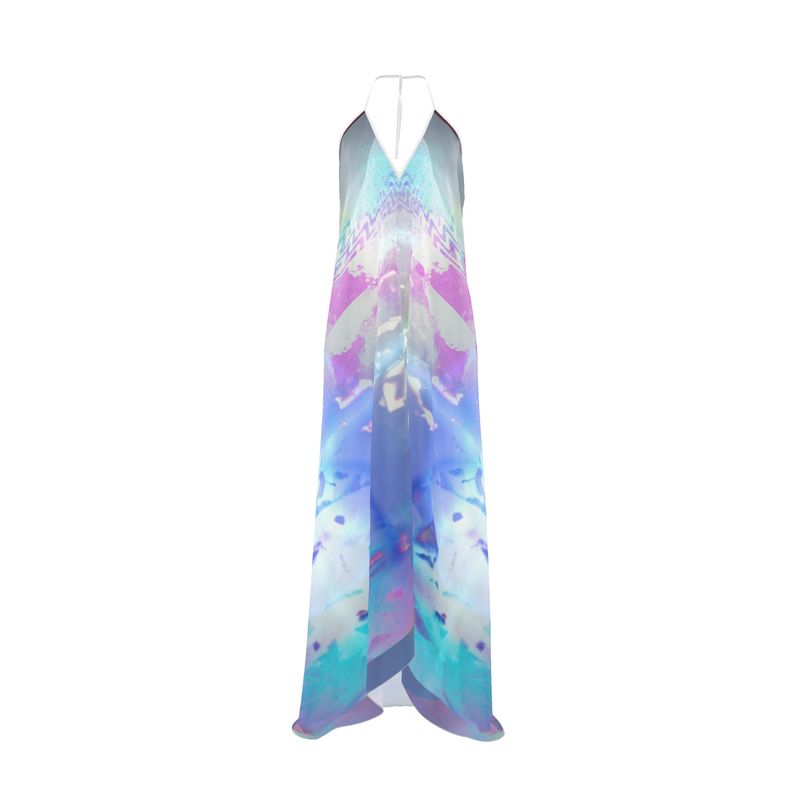 Ethereal Halterneck backless dress
