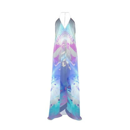 Ethereal Halterneck backless dress