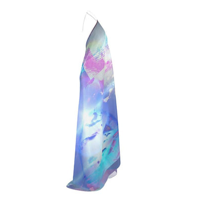 Ethereal Halterneck backless dress