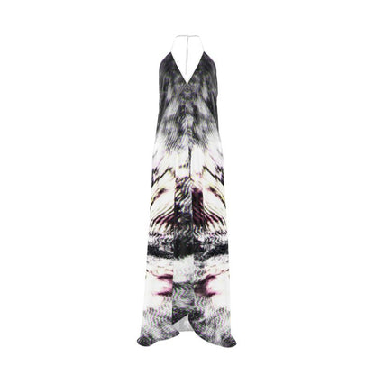 After Life Halterneck backless dress