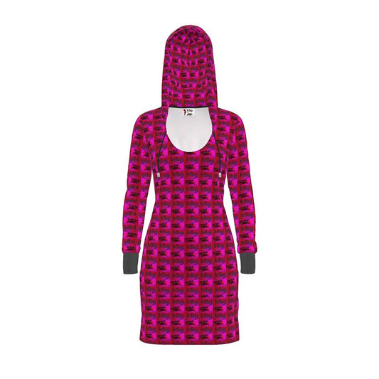 ArtDogs 2 Above-the-Knee Hoodie Dress