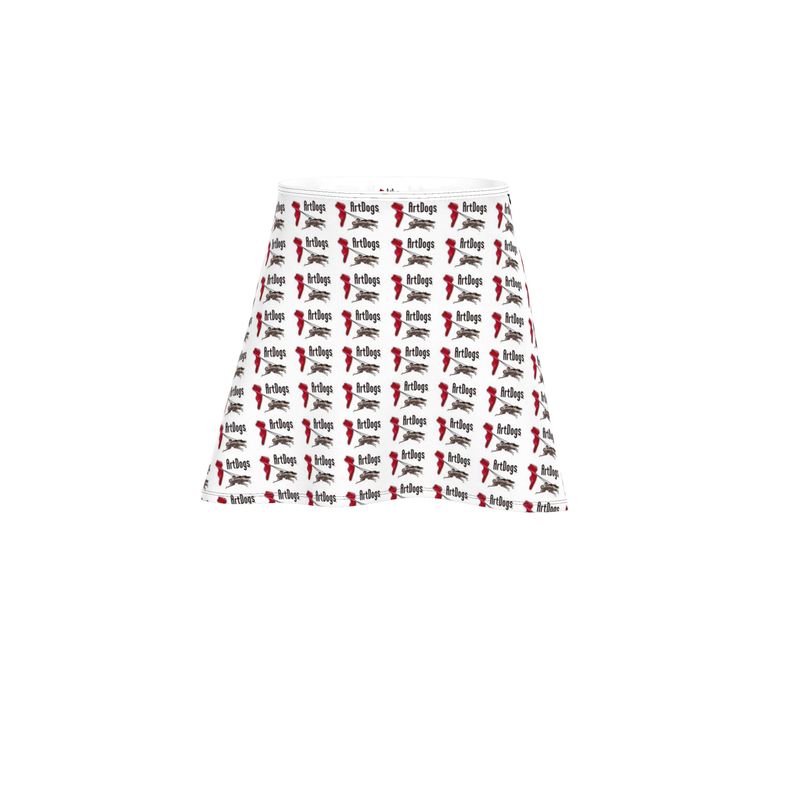 ArtDogs 1 Above-the-Knee Short Flared Skirt