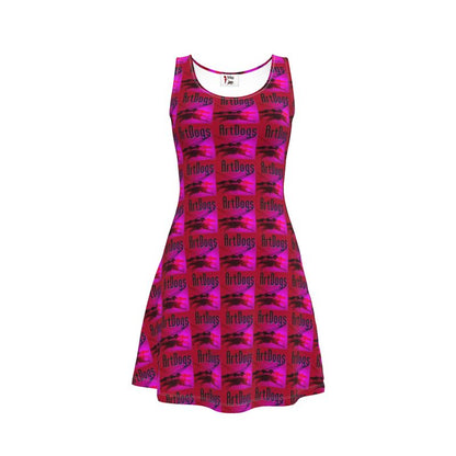 ArtDogs 2 Above-the-knee Skater Dress