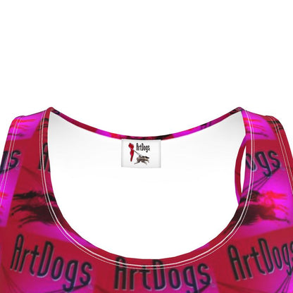 ArtDogs 2 Above-the-knee Skater Dress