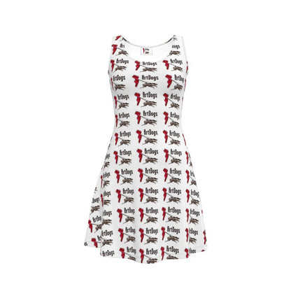 ArtDogs 1 Above-the-Knee Short Skater Dress