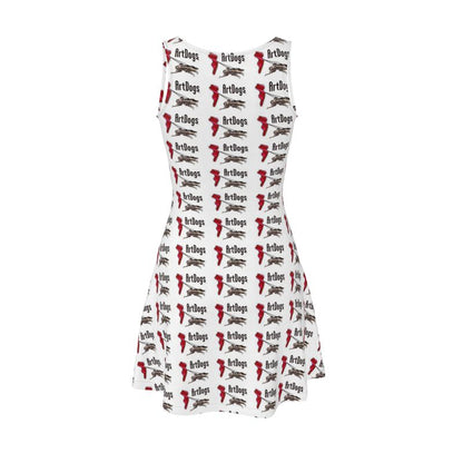 ArtDogs 1 Above-the-Knee Short Skater Dress