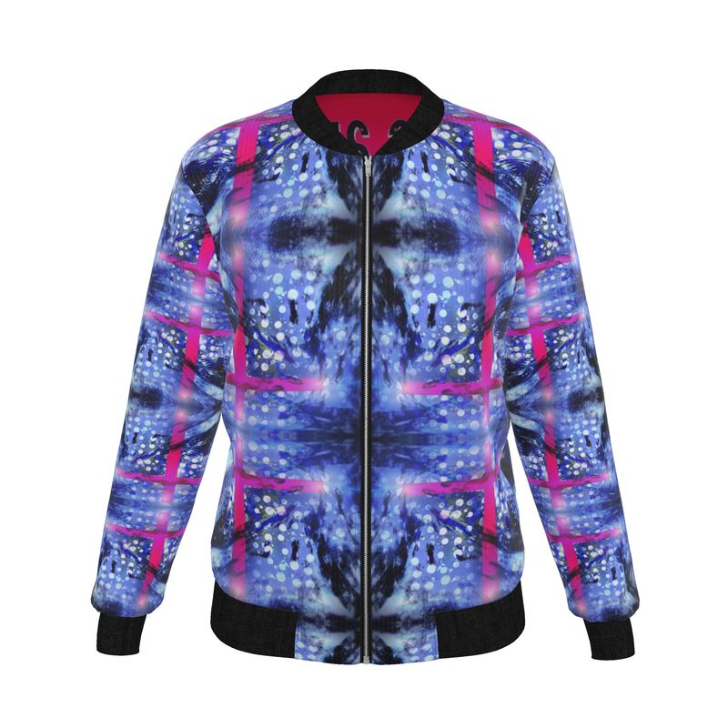 Intersect 1 Women's Reversible Silk Bomber Jacket