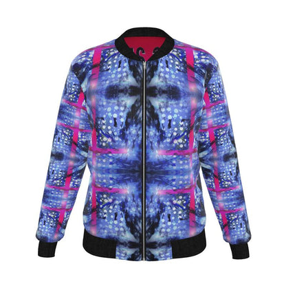 Intersect 1 Women's Reversible Silk Bomber Jacket