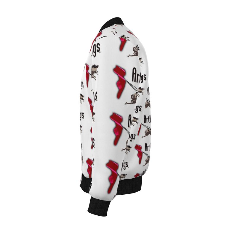 Spirit of Flight 3 Men's Reversible Silk Bomber Jacket