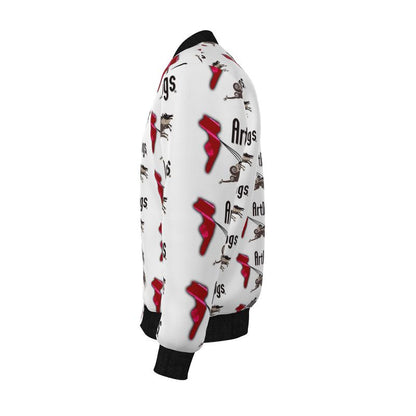 Spirit of Flight 3 Men's Reversible Silk Bomber Jacket