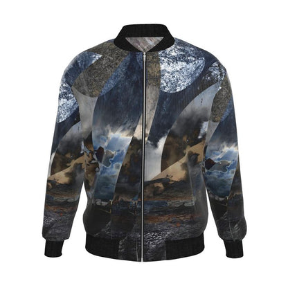 Spirit of Jezebel Men's Reversible Silk Bomber Jacket