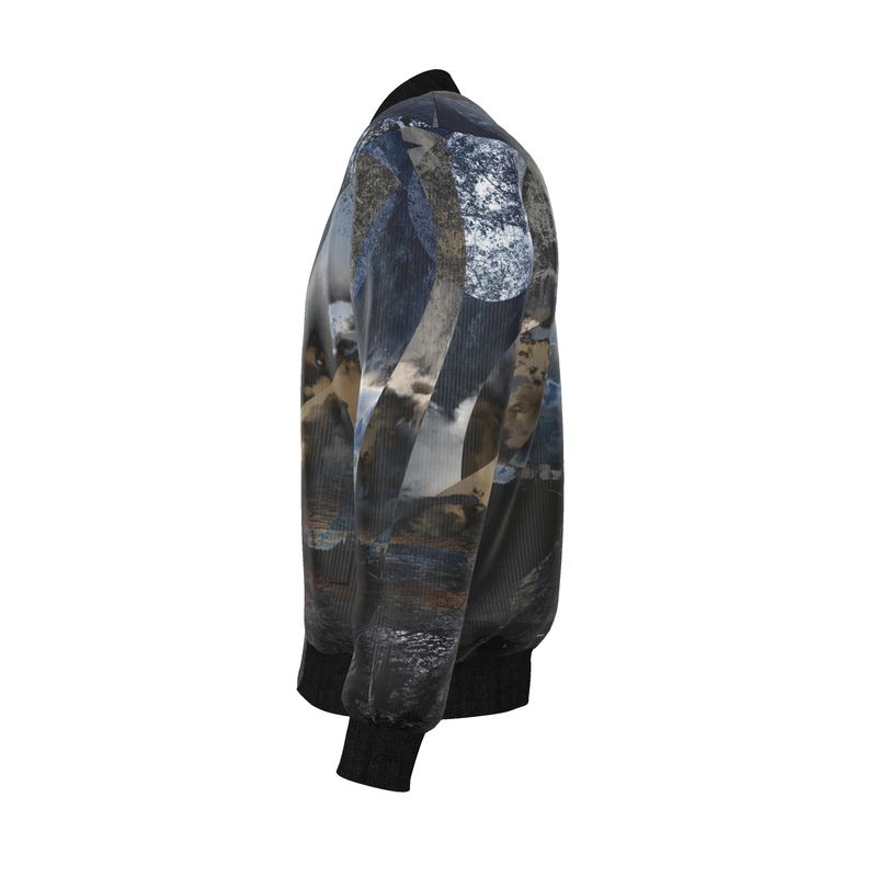 Spirit of Jezebel Men's Reversible Silk Bomber Jacket