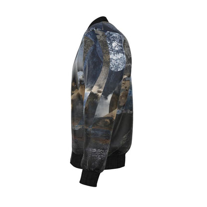 Spirit of Jezebel Men's Reversible Silk Bomber Jacket