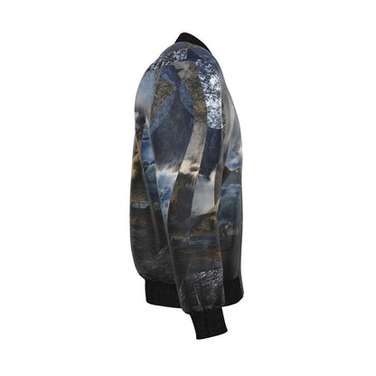 Spirit of Jezebel Men's Reversible Silk Bomber Jacket