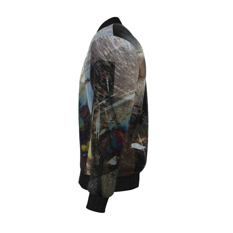 Spirit of Jezebel Men's Reversible Silk Bomber Jacket
