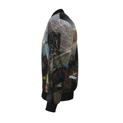 Spirit of Jezebel Men's Reversible Silk Bomber Jacket