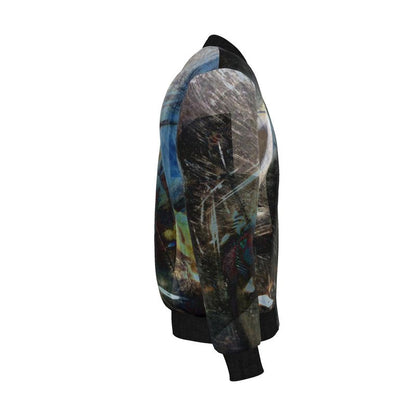 Spirit of Jezebel Men's Reversible Silk Bomber Jacket
