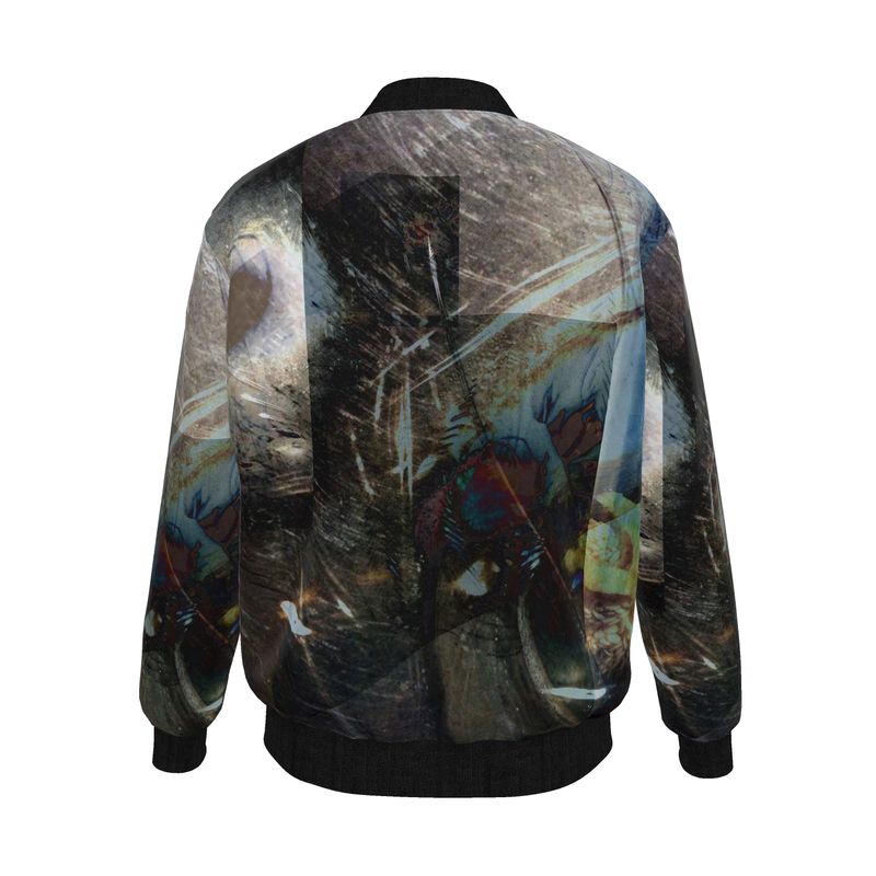 Spirit of Jezebel Men's Reversible Silk Bomber Jacket