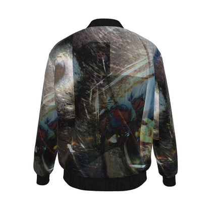 Spirit of Jezebel Men's Reversible Silk Bomber Jacket